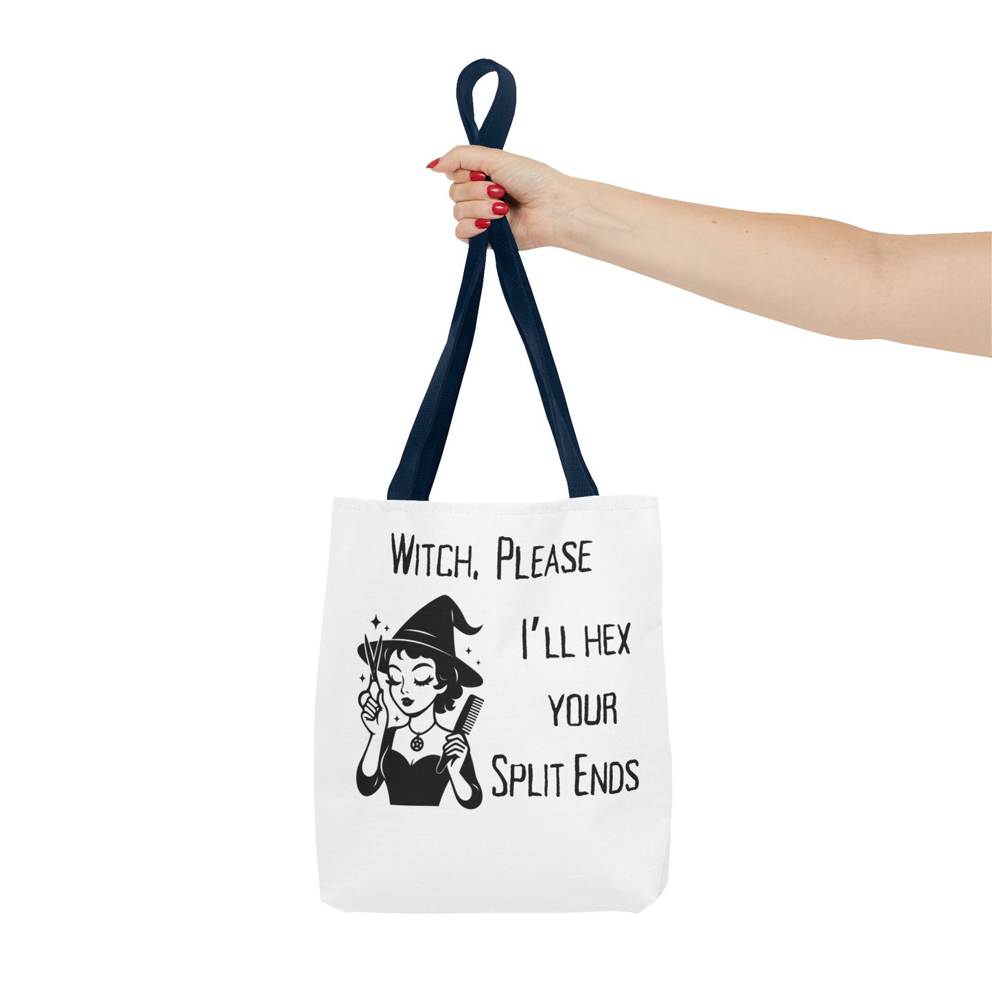 Witchy Hairstylist Tote Bag - Witch, please I'll hex your split ends